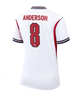 Billige Fotballdrakt England Elliot Anderson #8 Replika Hjemmedrakt Dame VM 2026 Kortermet Billige Fotballdrakt England Elliot Anderson #8 Replika Hjemmedrakt Dame VM 2026 Kortermet